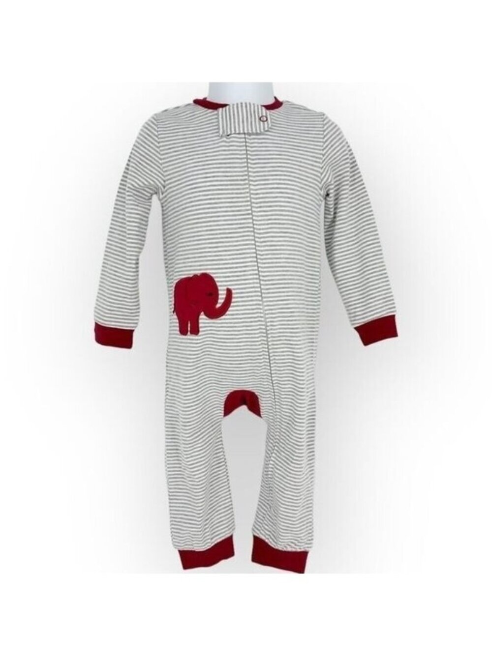 University of Alabama Crimson Tide UA BOYS ZIPPER ROMPER SLEEPER NWT size 24M